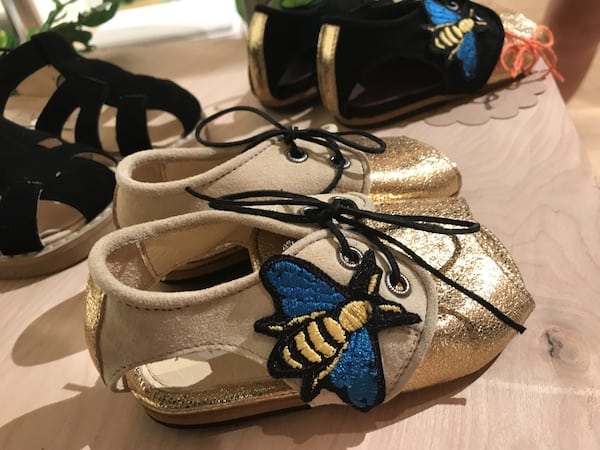 Trade Show Report: Playtime New York ss18 : handmade children's shoes by Evffa