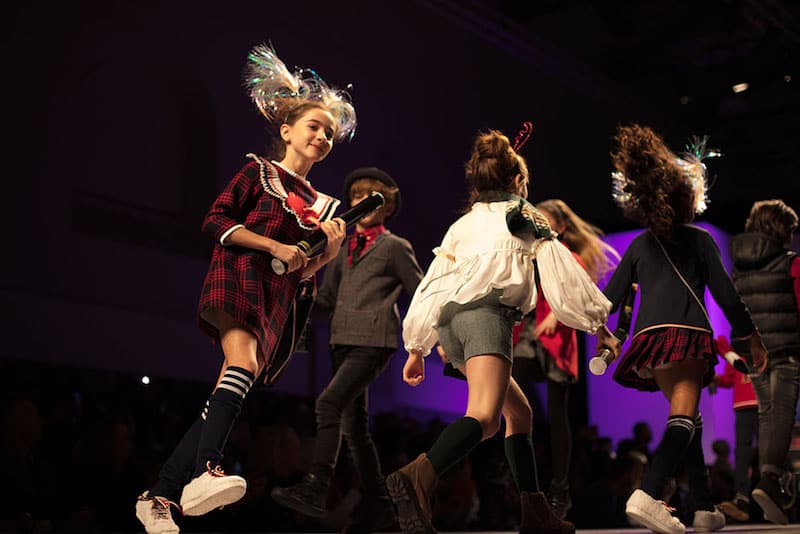 kid's fashion AW18 - Forque at kid's fashion from Spain runway show at Pitti Bimbo 86