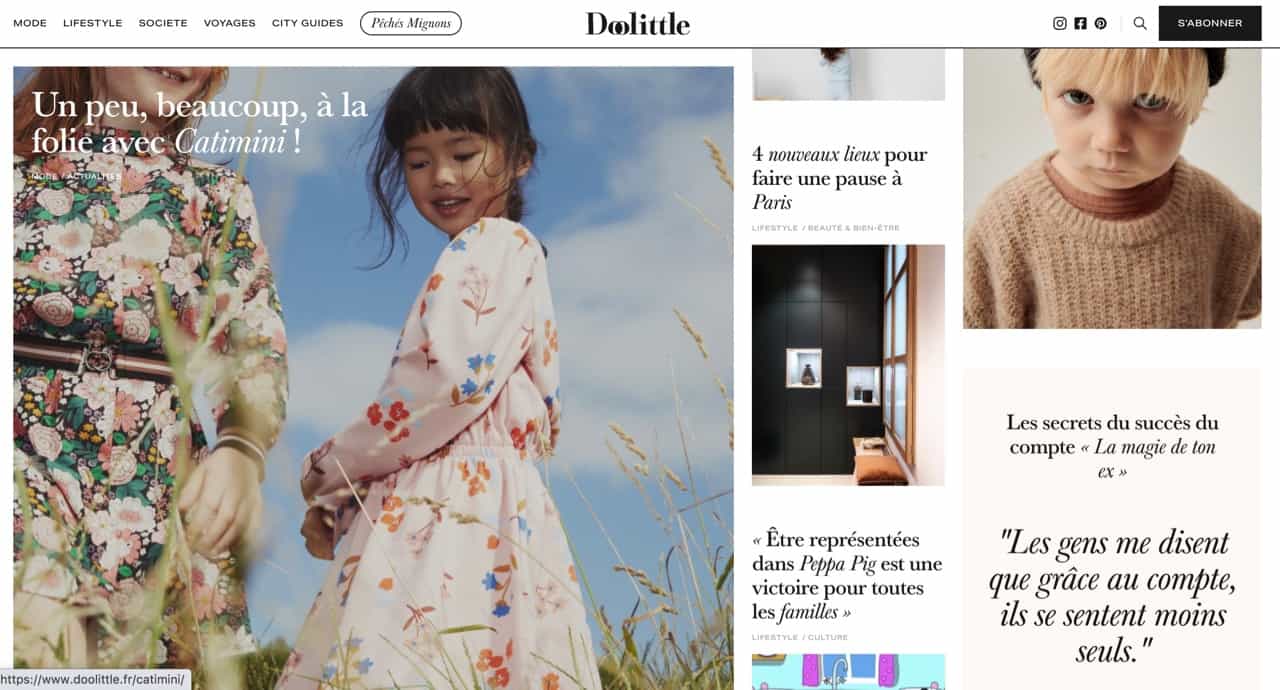 Doolittle magazine new website 